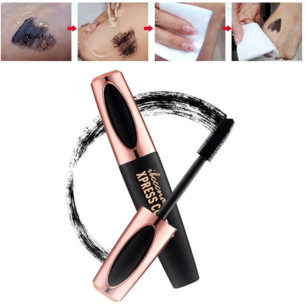 Mascara 4D chống thấm nước không lem giúp làm dài cong và dày mi