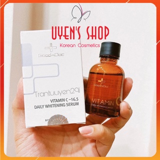 Serum giảm thâm nám GoodnDoc Vitamin C-16.5 Daily Vitamin Whitening Serum 30ml
