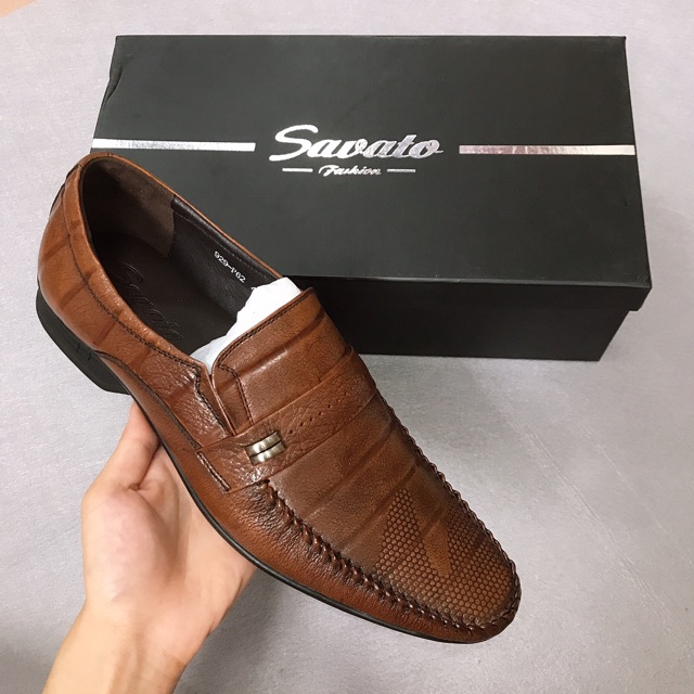 Giày tây lười cao cấp Savato Fashion