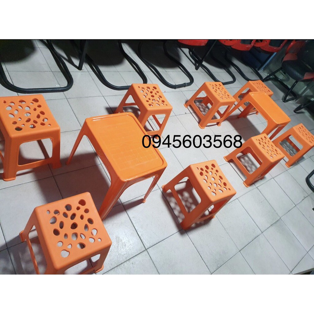 Bộ bàn ghế trà chanh  ⚡SIÊU RẺ ⚡1 bàn 4 ghế
