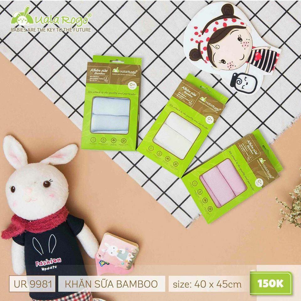 Set 5 khăn sữa Uala&Rogo
