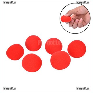 Set 10 Quả Cầu Xốp Màu Đỏ Dùng Để Làm Ảo Thuật