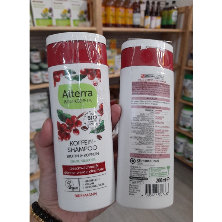 Dầu gội hữu cơ Altera