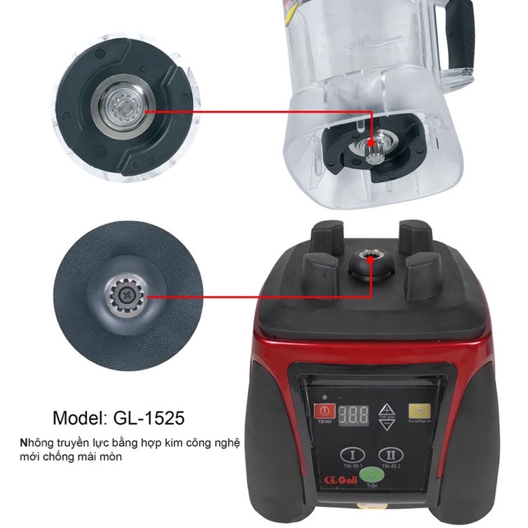 Máy xay sinh tố công nghiệp GL-1525