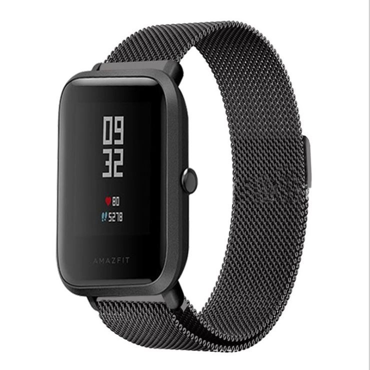 Dây Thay Thế Kim Loại Mijobs cho Xiaomi Amazfit Bip - 20mm