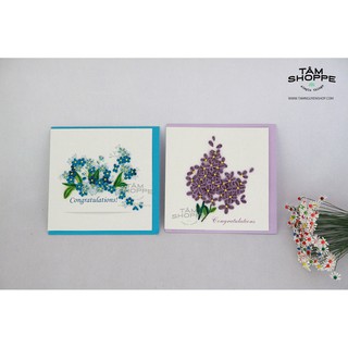 [HANDMADE THỦ CÔNG] THIỆP GIẤY QUILLING HANDMADE SỐ 02