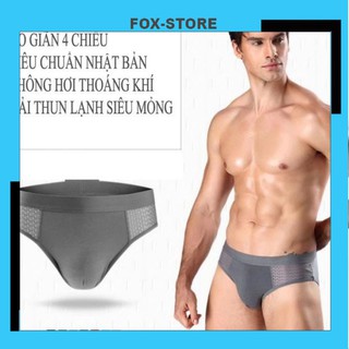 Quần lót nam ⚡FREESHIP⚡ Quần sịp tam giác nam thông hơi CT02