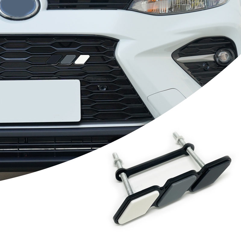 Miếng Dán 3D Bằng Kim Loại Trang Trí Thân Xe Hơi Toyota Corolla Tacoma 4Runner Tundra Tri-Màu