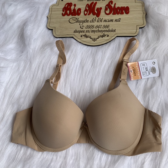 Áo Lót Lovely Mút Dày Siêu Đẩy Siêu Nâng Tạo Khe Ngực Size (A75-B85)