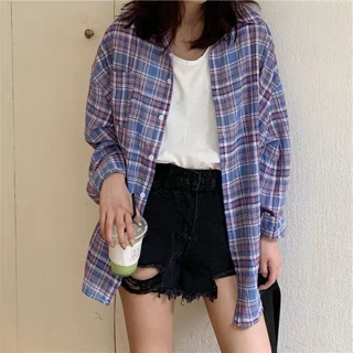 ÁO SƠ MI CARO FORM RỘNG