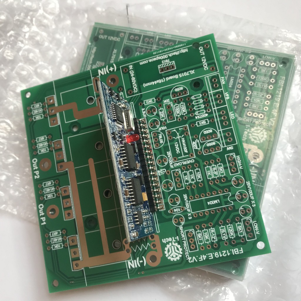 DIY bo mạch kích điện DC - AC sóng sin chuẩn - FET TO247-LM324