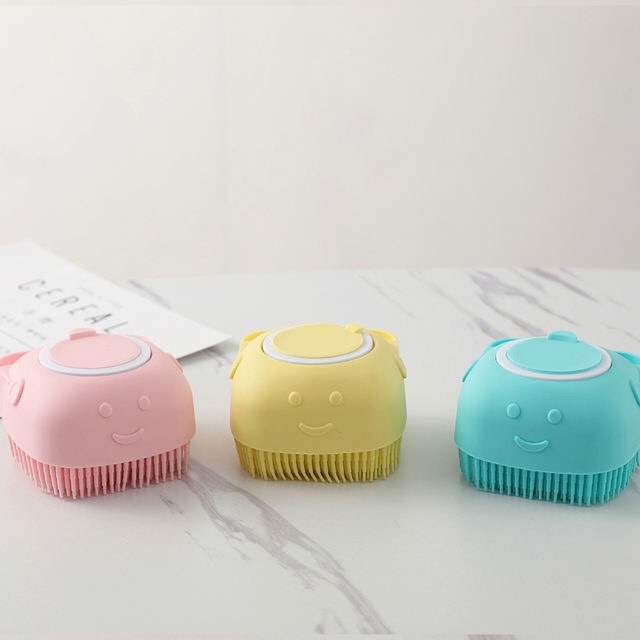 BÔNG TẮM BÀN CHẢI MASSAGE TẨY TẾ BÀO CHẾT TOÀN THÂN TẠO BỌT SILICON SIÊU MỀM SIÊU SẠCH SIÊU TIỆN LỢI