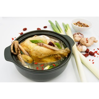 Gà hầm sâm Hàn Quốc nguyên con HOKI