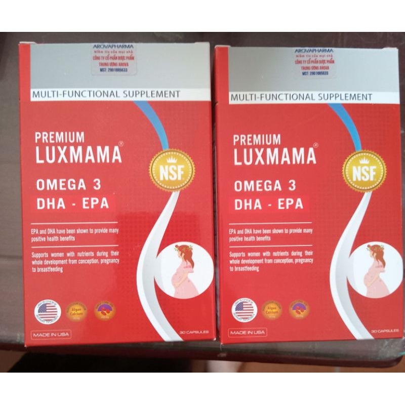 BỔ TỔNG HỢP CHO BÀ BẦU LUXMAMA (hộp 30 viên)