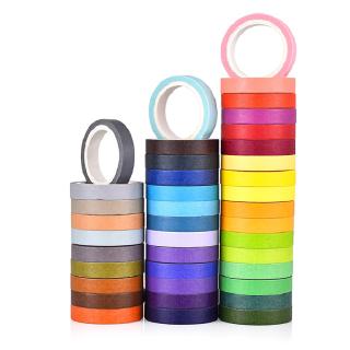 Bộ 40 cuộn băng keo nhiều màu sắc dùng trang trí