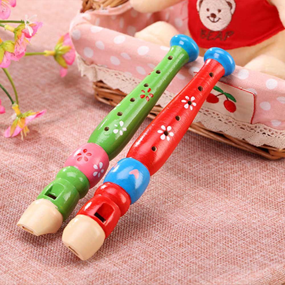Sáo Gỗ 6 Lỗ Đồ Chơi Giáo Dục Dành Cho Trẻ
