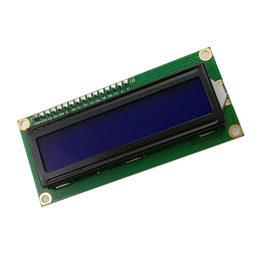 Queen 2pcs LCD 1602 Blue Screen With Backlight Display 1602A 3.3V Module For Arduino