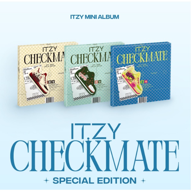 Sẵn album ITZY Checkmate Special Edition nguyên seal