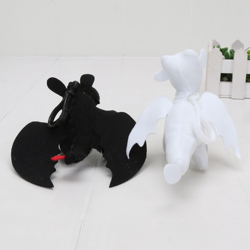 Móc khóa thú nhồi bông hình nhân vật hoạt hình How to Train Your Dragon dễ thương cỡ 15cm