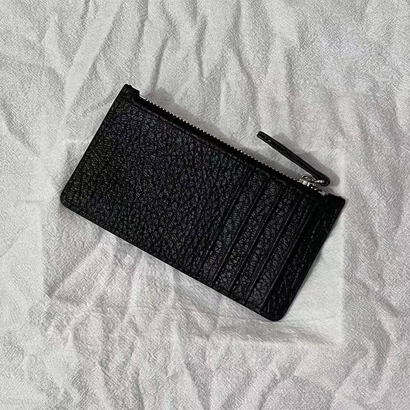 Ví Da Dáng Dài Có Khóa Kéo MM6 MM6 Thời Trang Cao Cấp