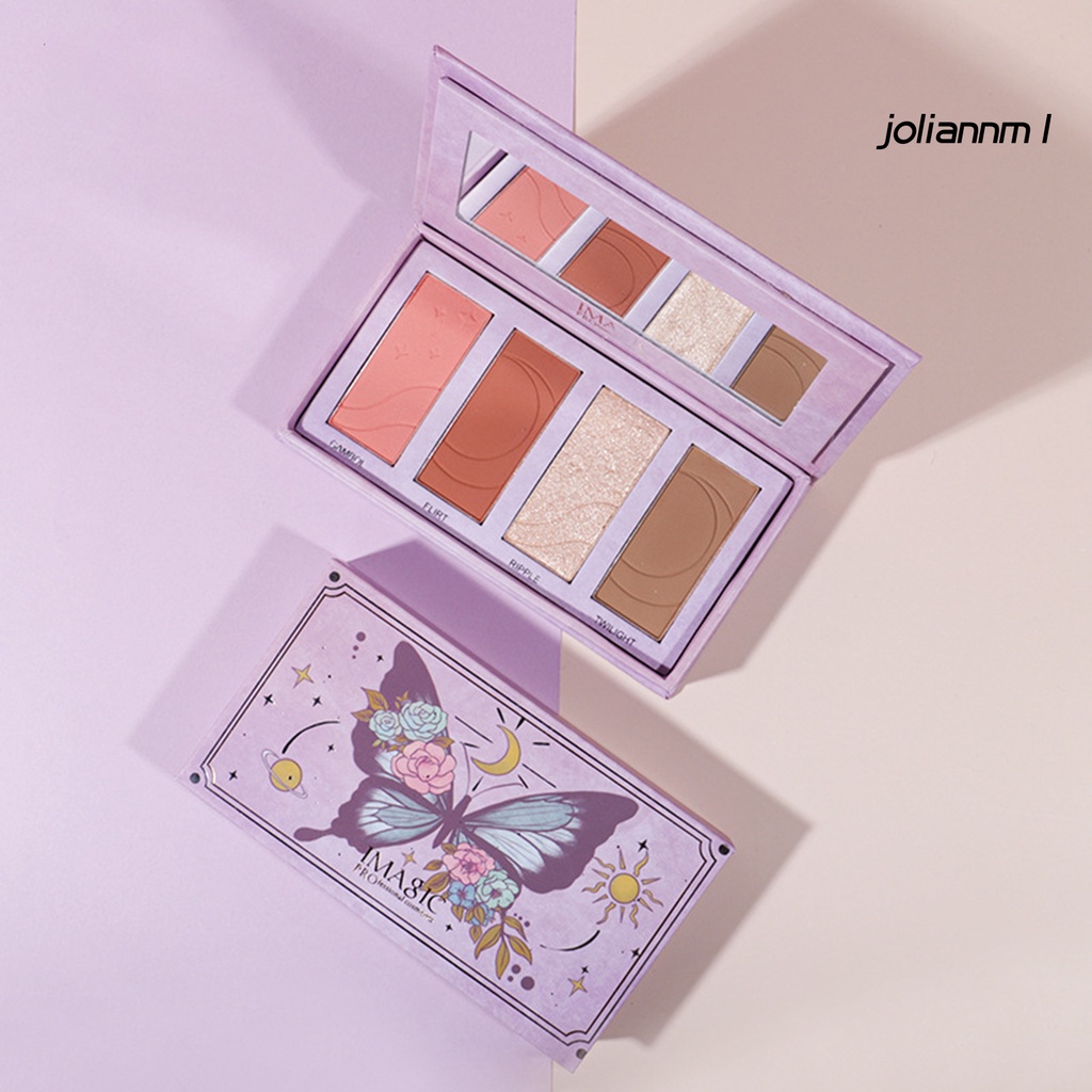 joliann Contour Face Powder Multifunctional Muti-colored Pretty Contouring Palette for Beauty Salon