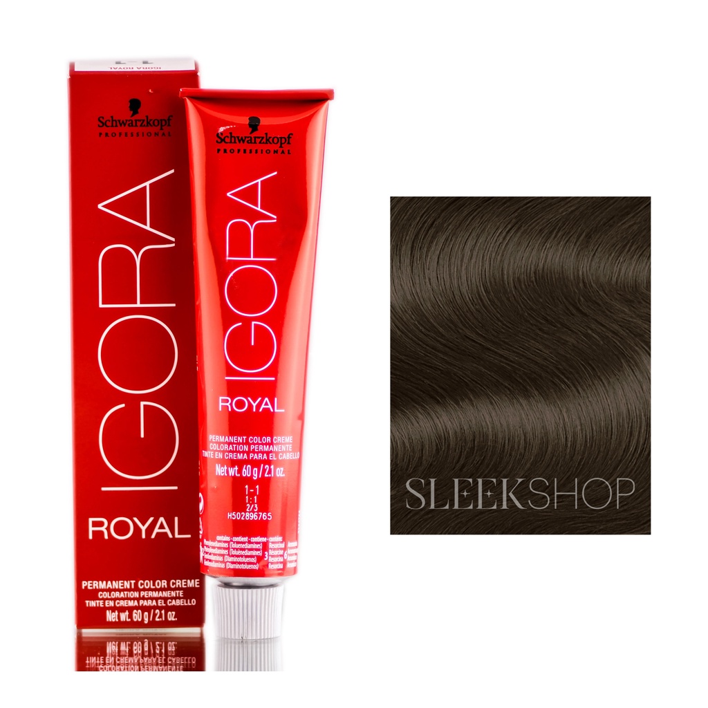 Màu nhuộm tóc cao cấp Schwarzkopf Igora Royal 60ml