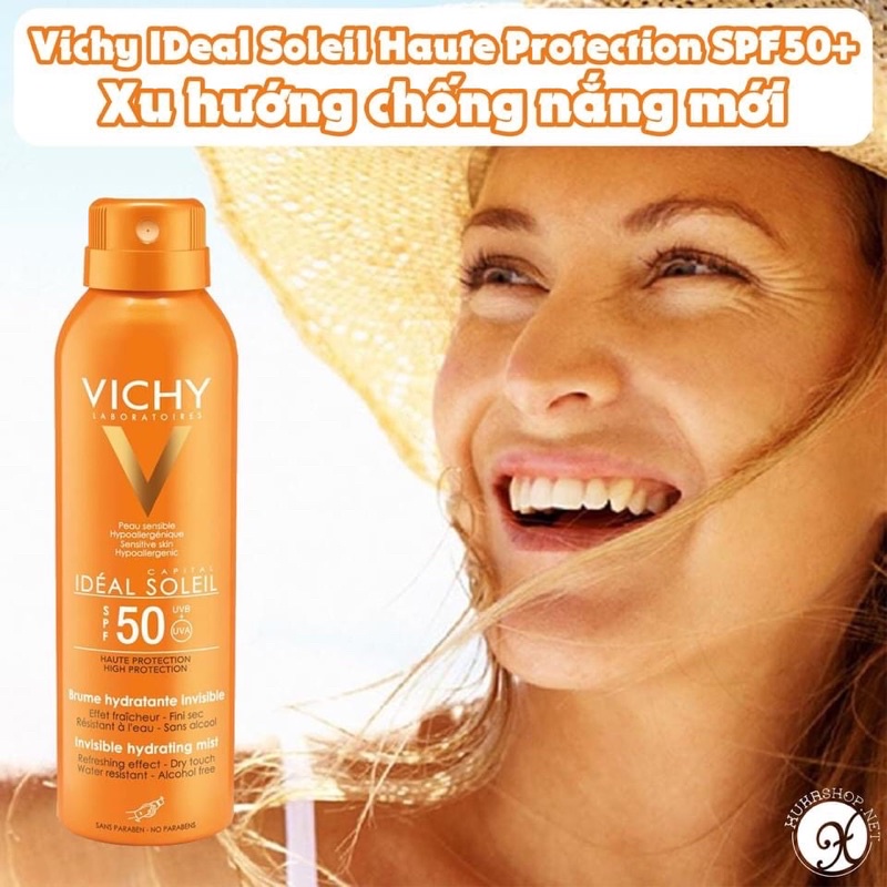 XỊT CHỐNG NẮNG VICHY