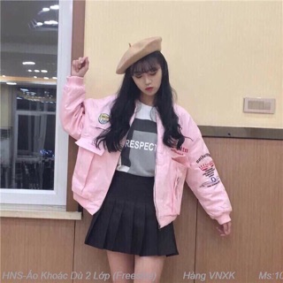 Áo khoác dù túi hộp
