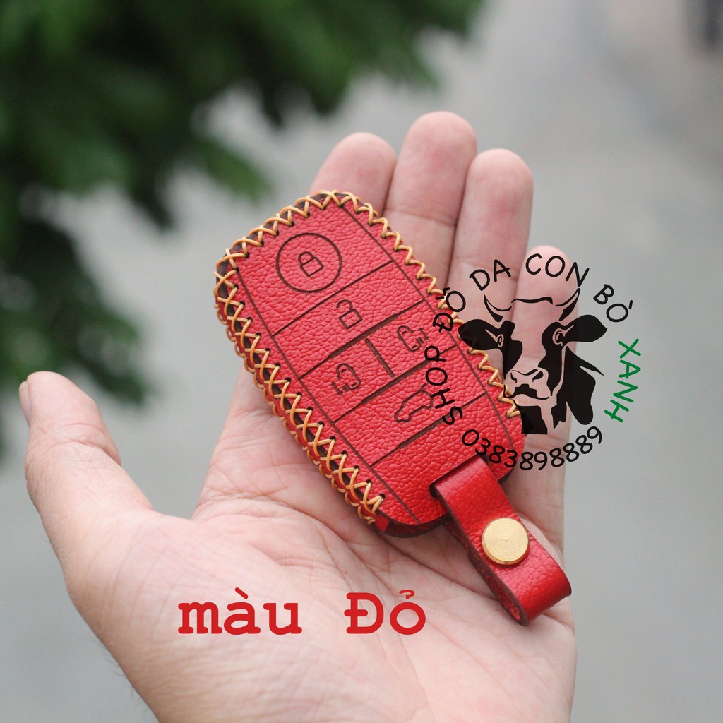 Bao Da Chìa Khoá Kia Sedona handmade Da Thật 008