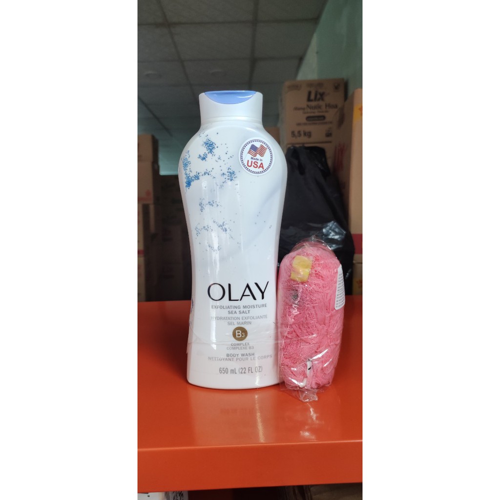 [Hàng Mỹ 100%] Sữa tắm dưỡng thể Olay 650ml