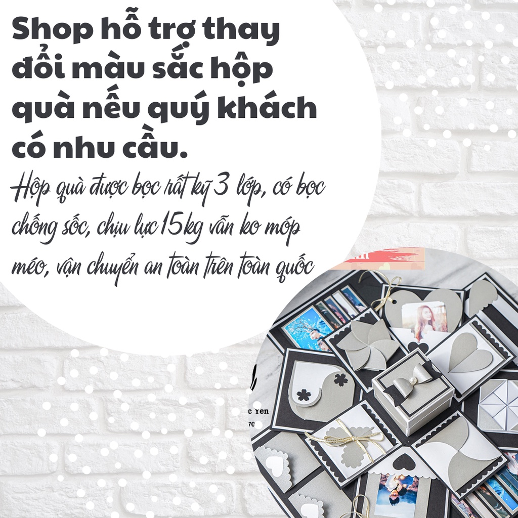 [ FREE SHIP] Hộp quà LOVE BOX D18