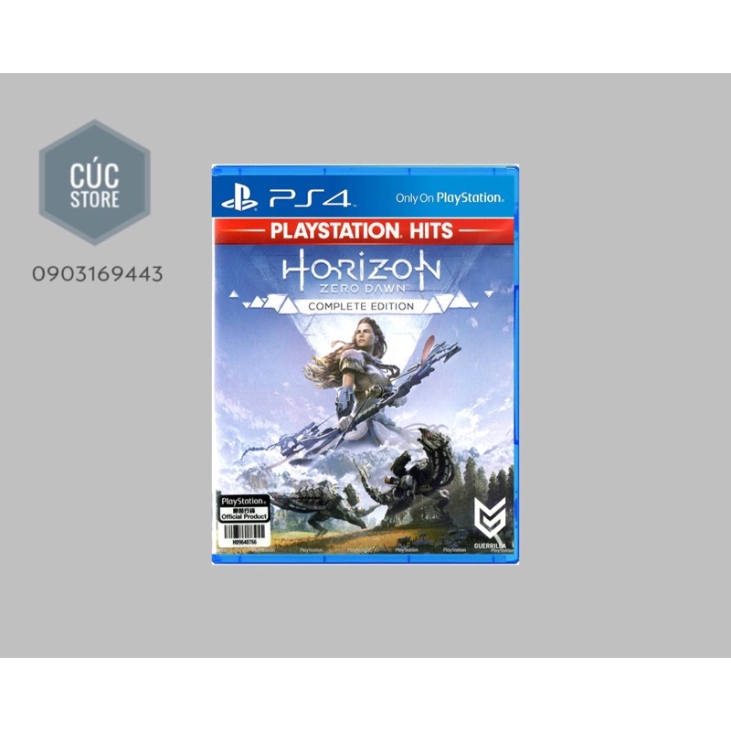 Đĩa chơi game PS4: Horizon Zero Dawn Complete Edition