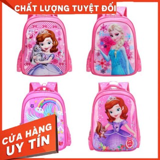 Balo/cặp học sinh tiểu học hình công chúa nhiều mẫu lựa chọn
