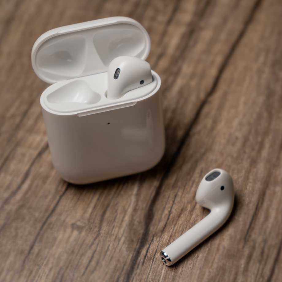 Tai Nghe Bluetooth Airpods2 Pup đổi tên thành tai nghe Bluetooth định vị, hỗ trợ sạc không dây