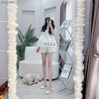 Set áo 2 dây quần short sang chảnh Today Style S2421 vải mềm mịn