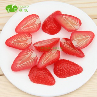 Mô Hình Trái Cây Lửa Giả Sinh Động Dùng Trang Trí