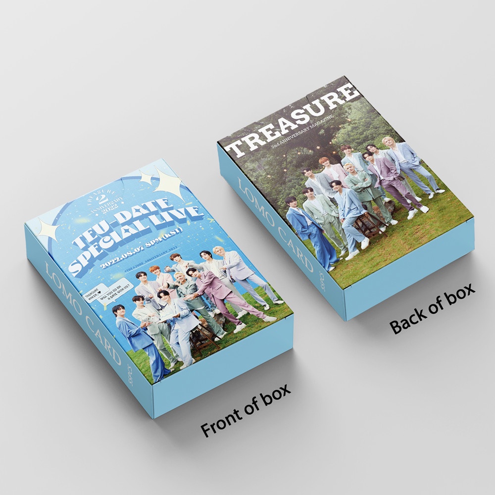 TREASURE 2nd ANNIVERSARY Photocard The Second Step : Chapter One Lomo Card Postcard