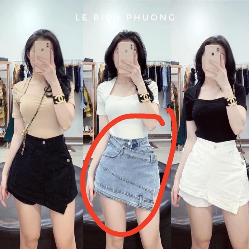 QUẦN GIẢ VÁY ĐỦ 3 MÀU