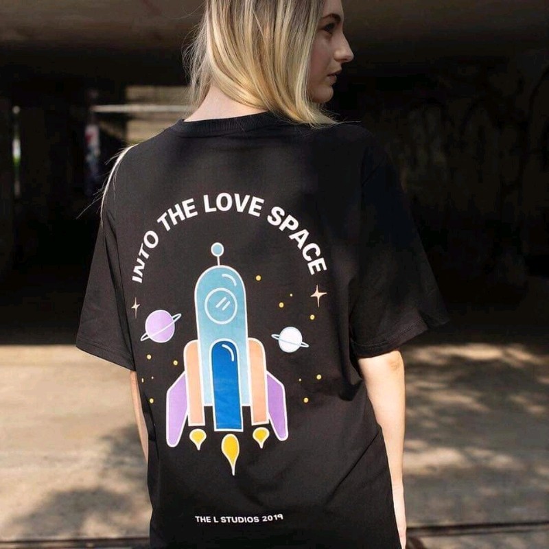 Áo thun SPACE unisex form chuẩn vải cực đẹp | BigBuy360 - bigbuy360.vn