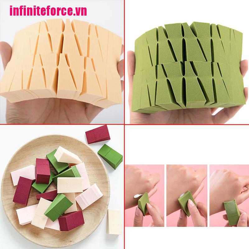 Set 24 Dụng Cụ Trang Điểm Hình Tam Giác Tiện Dụng