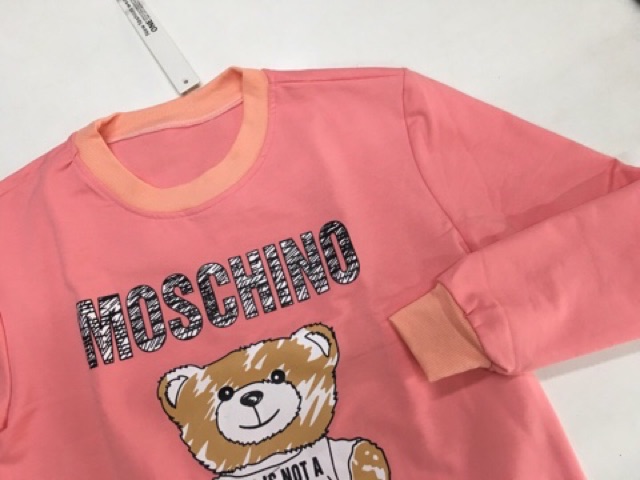 Áo nỉ hoodie in hình gấu Mos | BigBuy360 - bigbuy360.vn