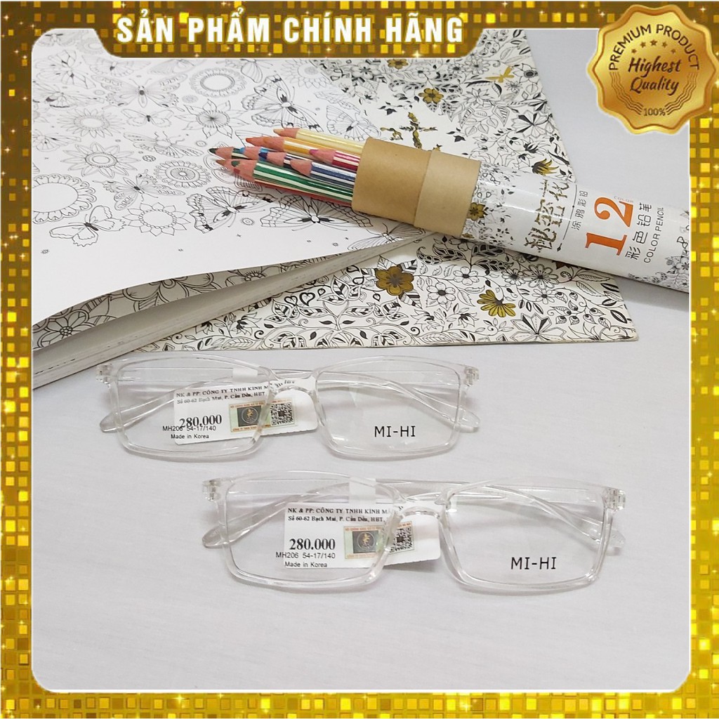 Gọng Kính Hàn Quốc MIHI MH206 Made In Korea