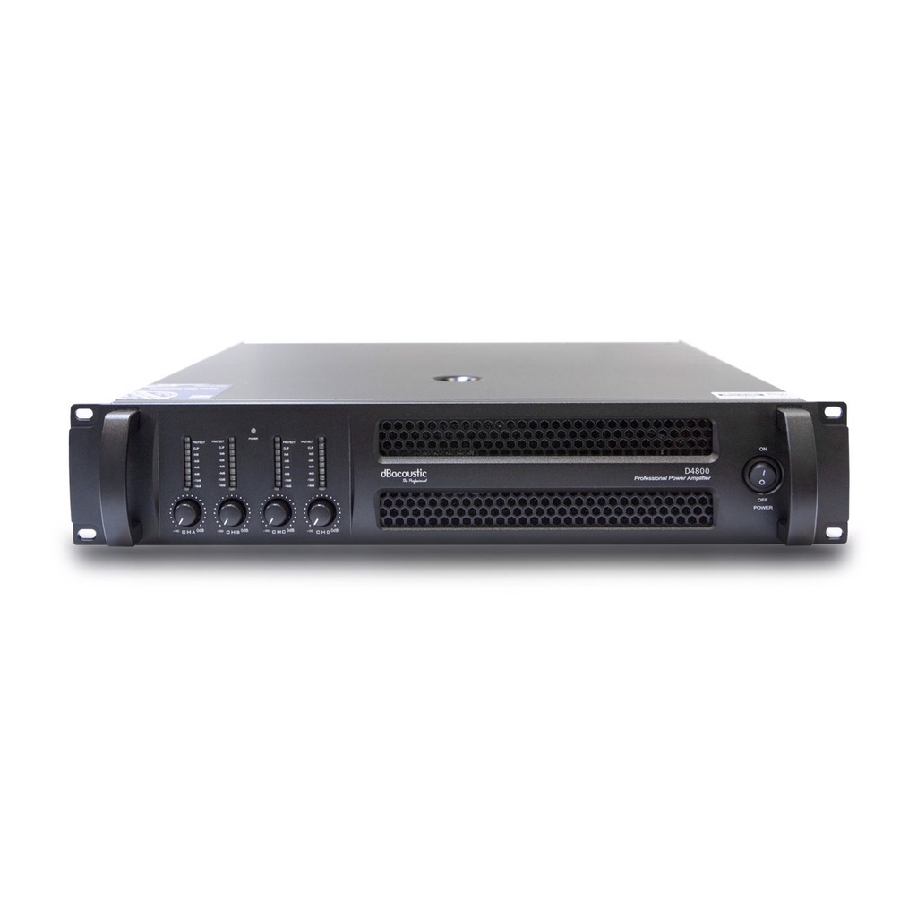 Main Cục Đẩy 4 kênh db Acoustic D4800 - Hàng Chính Hãng - Gia Khang Shop