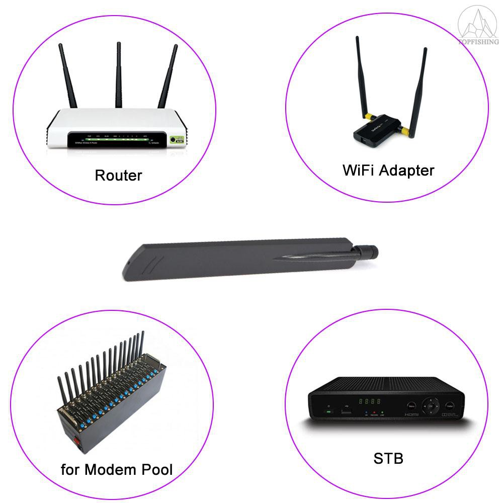 Angten Wifi 2.4GHz 18dBi với RP-SMA kết nối đầu dương cho bộ chuyển đổi Wifi Router không dây