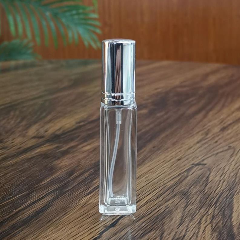 Lọ Chiết Nước Hoa ❤ SIÊU RẺ ❤ Chai lọ chiết nước hoa 10ml vuông đựng dầu thơm , phụ kiện du lịch