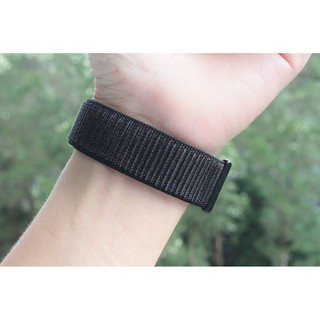 Woven Nylon Strap Loop Band for Ticwatch 2 Smart Watch
