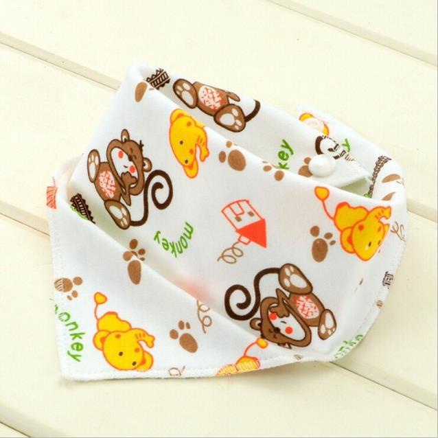 [Giá sỉ] Khăm Yếm Cotton Cao Cấp Có Cúc Mở Cho Bé