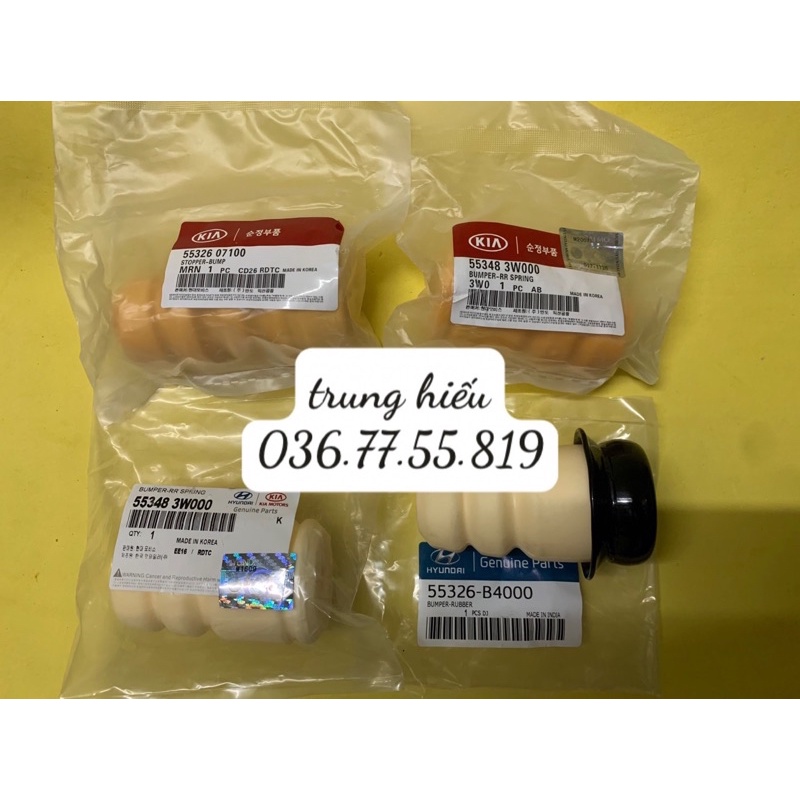 Tăm bông giảm xóc trước huyndai i10 grand, kia morning