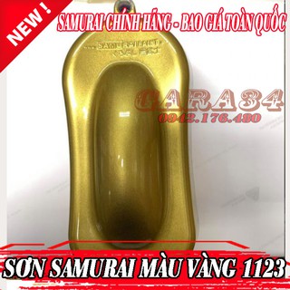 sƠN SAMURAI MÀU VÀNG ÁNH KIM 1123