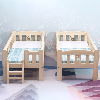 (Kèm Nệm Ga)Giường ngủ cho trẻ em, Cho bé mẫu giáo tập ngủ, Ngủ ghép cùng bố mẹ, Kích thước 200x100x70cm. Lionkiss